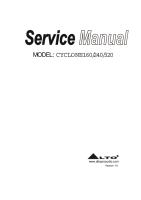 Alto Cyclone-240 - Service Manual